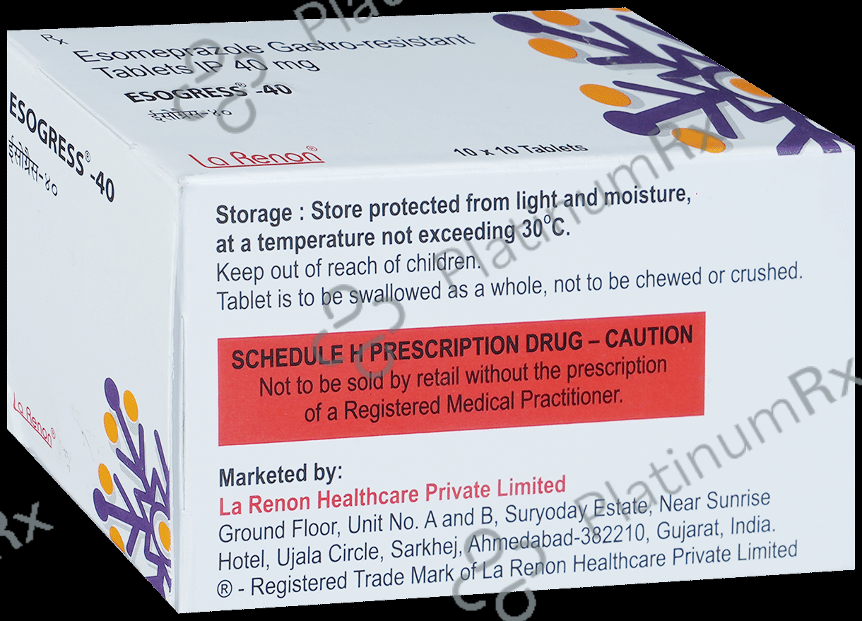 Esogress 40 Tablet