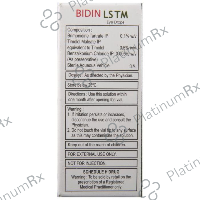 Bidin LS TM Eye Drop 5ml