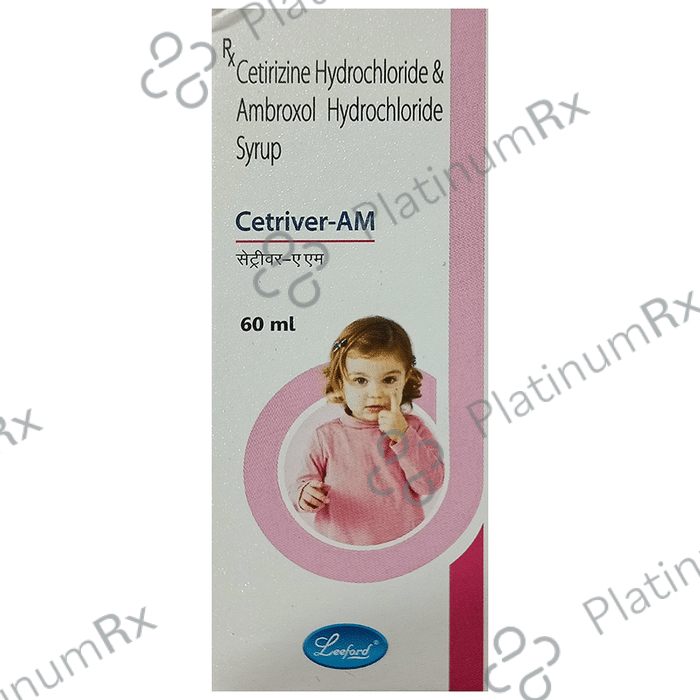 Cetriver AM 5/30mg Syrup 60ml