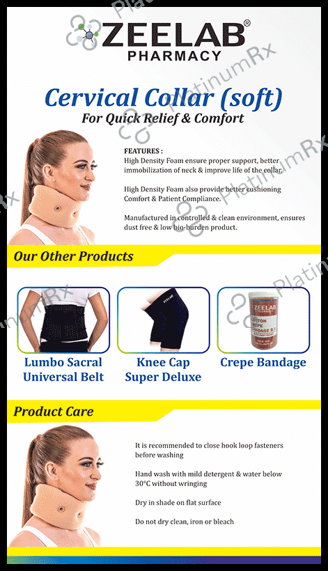 Zee Laboratories Cervical Collar Small