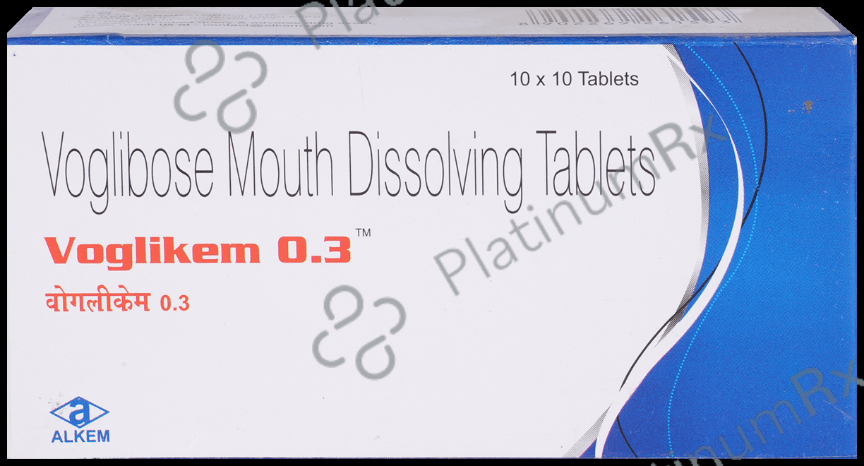 Voglikem MD 0.3mg Tablet 10s