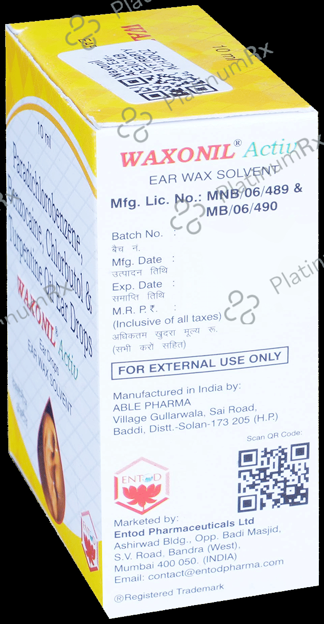 Waxonil Activ Ear Drop 10ml