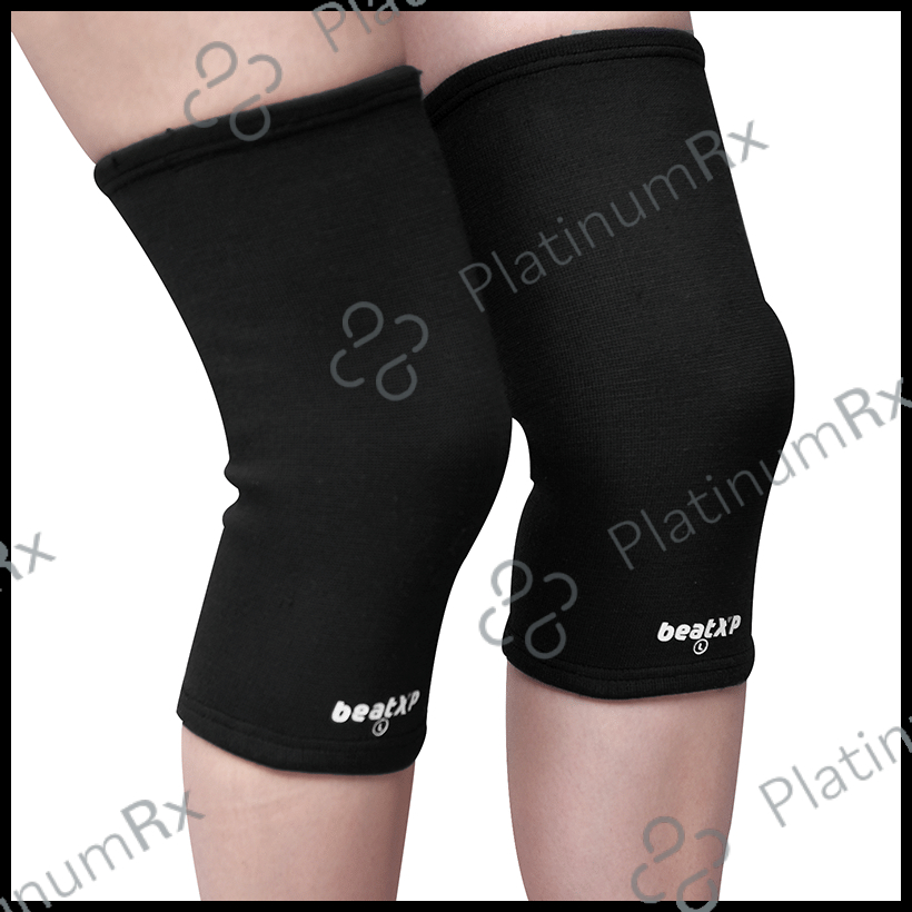 beatXP Knee Capsule 4 Way Stretching Large Black