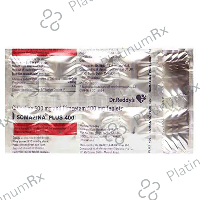Somazina Plus 400/500mg Tablet 10s