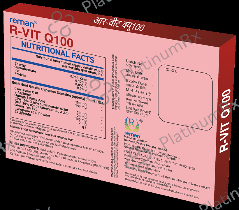 Reman R-Vit Q100 Capsule