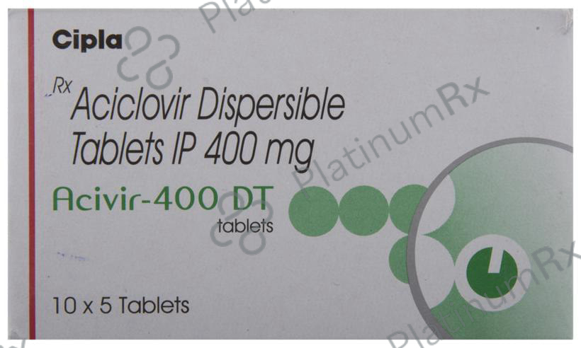 Acivir 400 DT Tablet