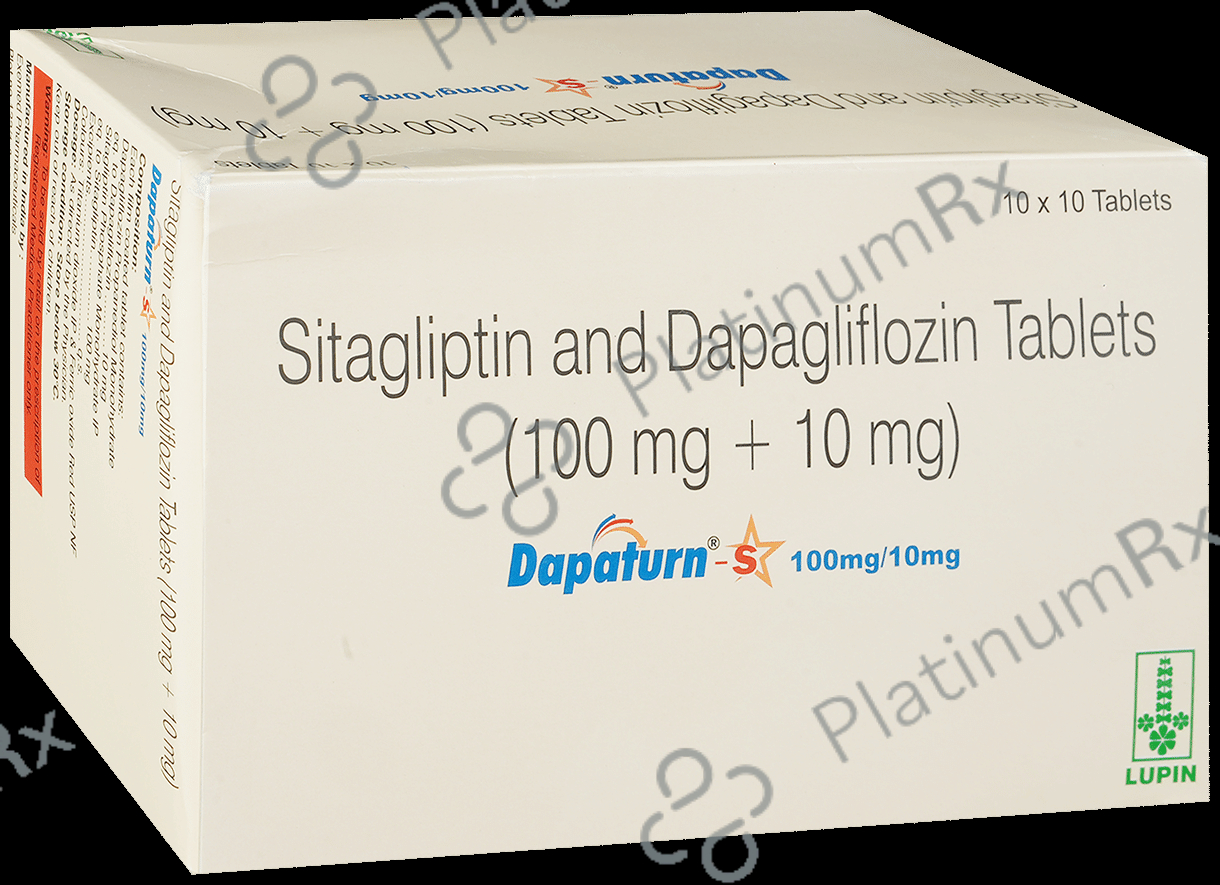 Dapaturn S 10/100mg Tablet 10s