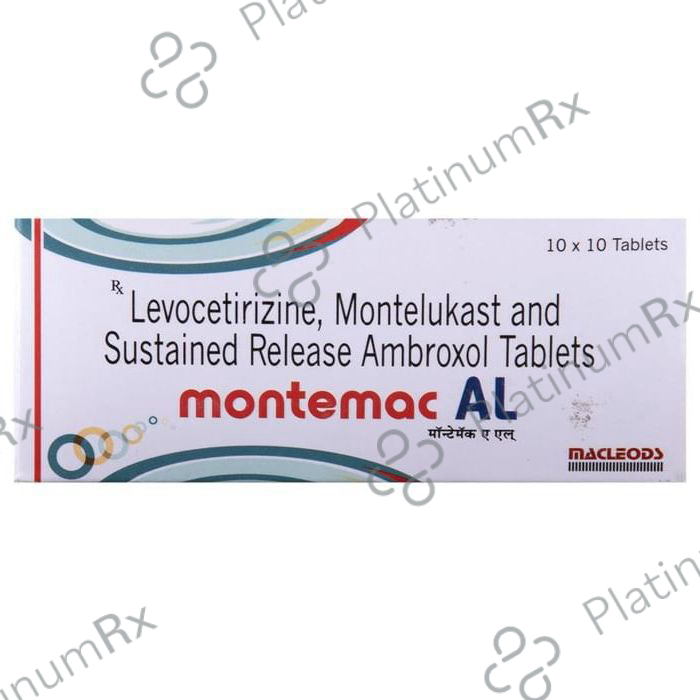 Montemac AL 75/5/10mg Tablet 10s