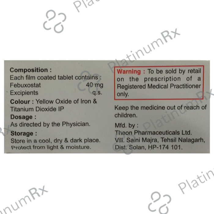Uriway 40 Tablet