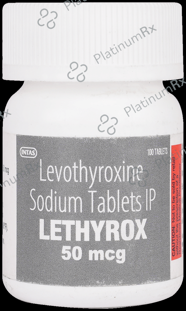 Lethyrox 50mcg Tablet 120s