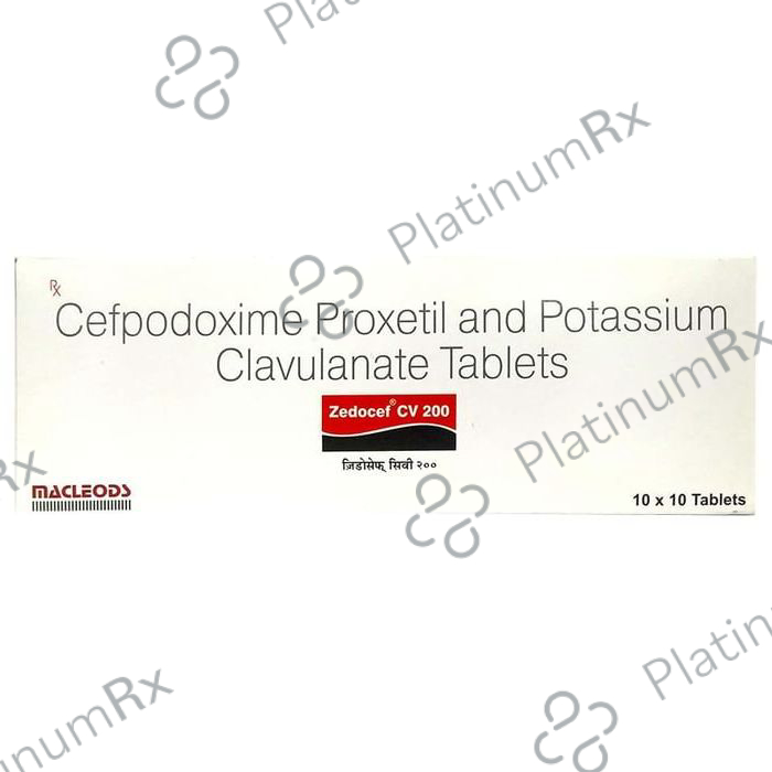Zedocef CV 200/125mg Tablet 10s