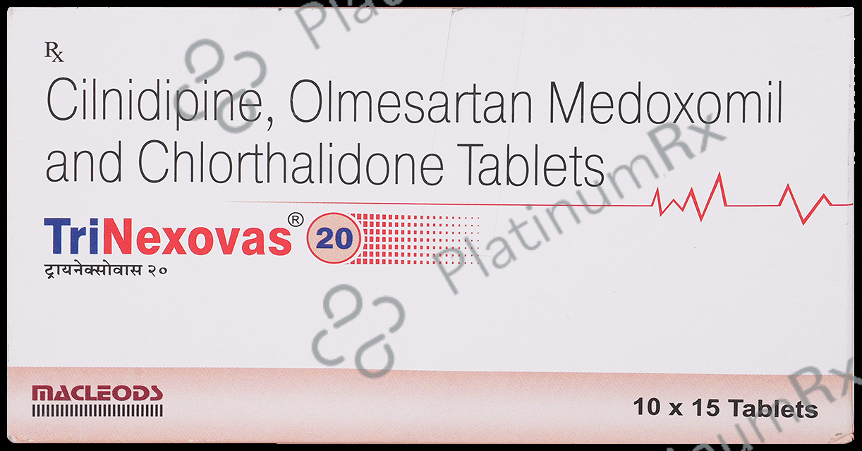 Trinexovas 20mg Tablet 15s