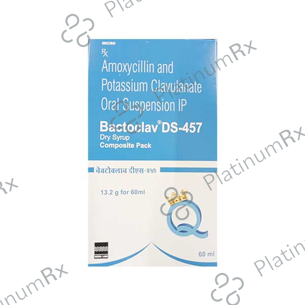 Bactoclav DS 457mg Dry Syrup 60ml