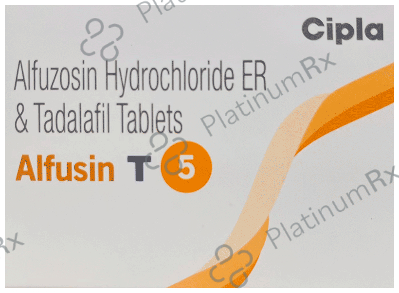 Alfusin T 10/5mg Tablet 10s