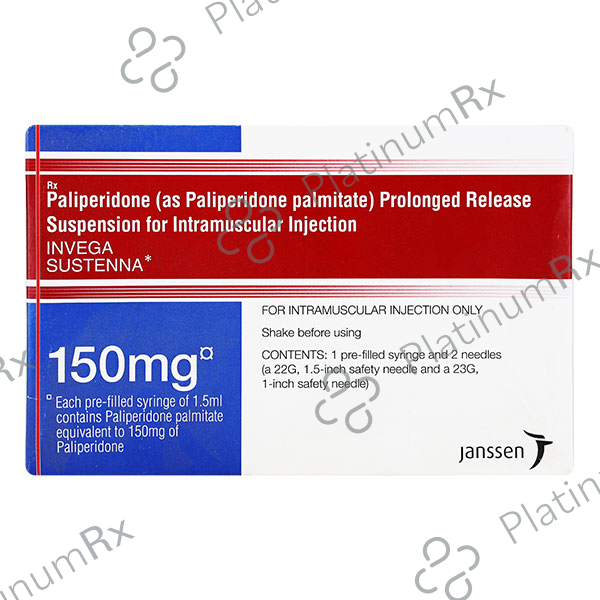 Invega Sustenna 150mg Injection 1s