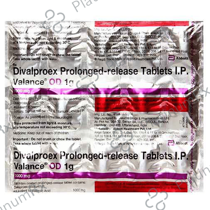 Valance OD 1g Eazy Glide Tablet PR