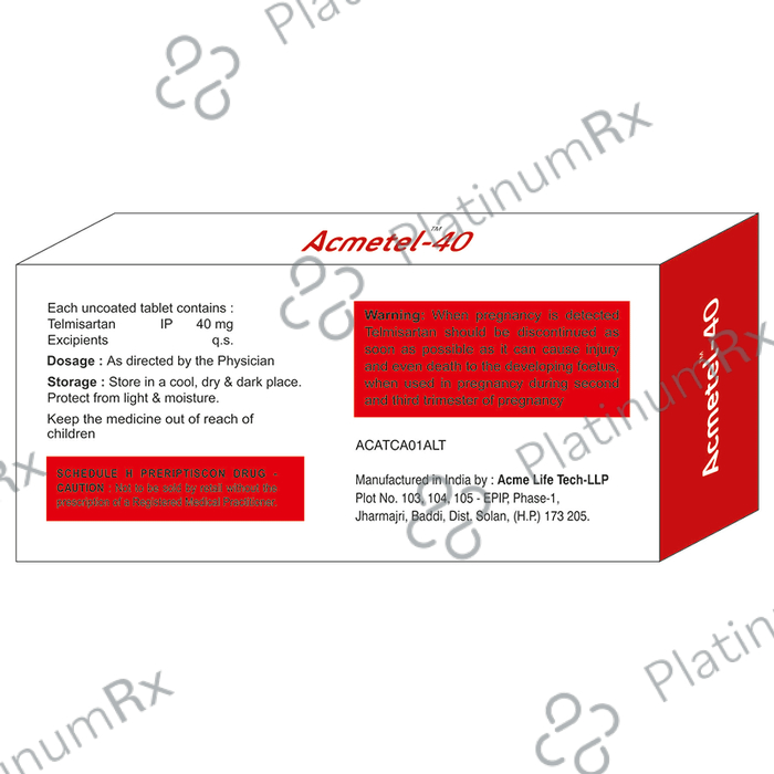 Acmetel 40 Tablet