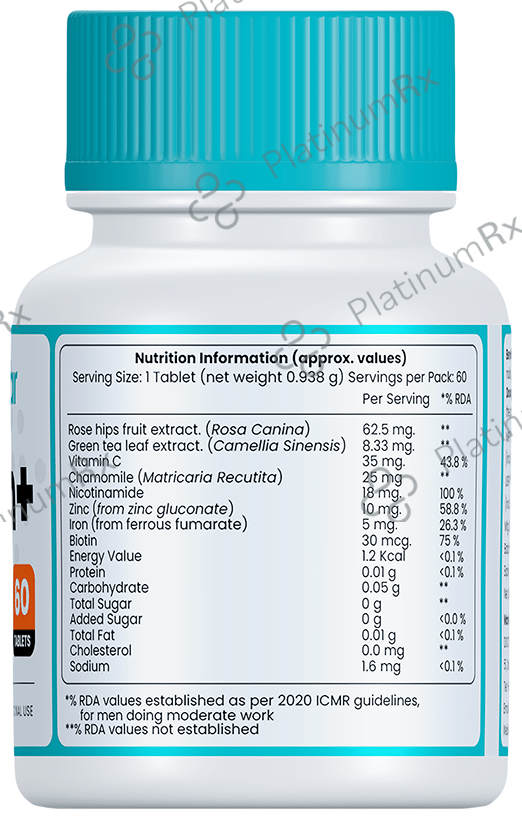 Myupchar Ayurveda Biotin + Tablet 60s