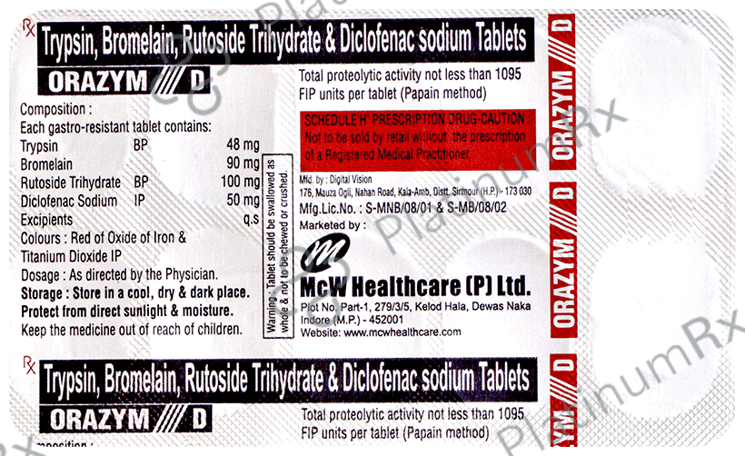 Orazym D Tablet