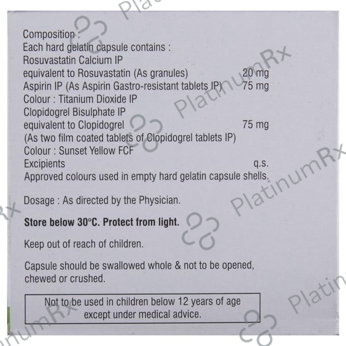 Revostat Gold 20 Capsule