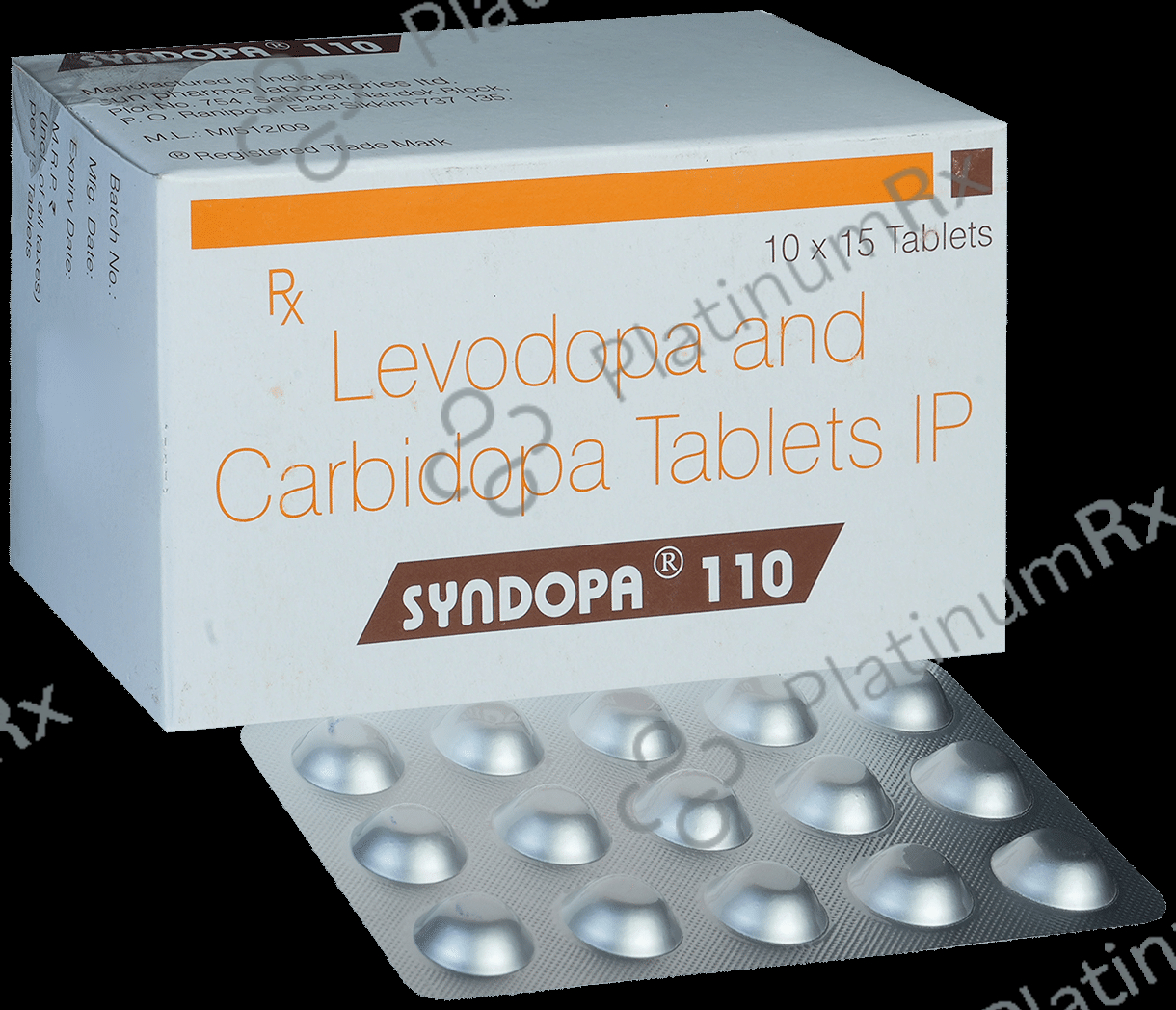 Syndopa 100/10mg Tablet 15s