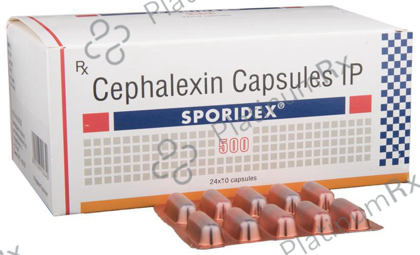 Sporidex 500mg Capsule 10s