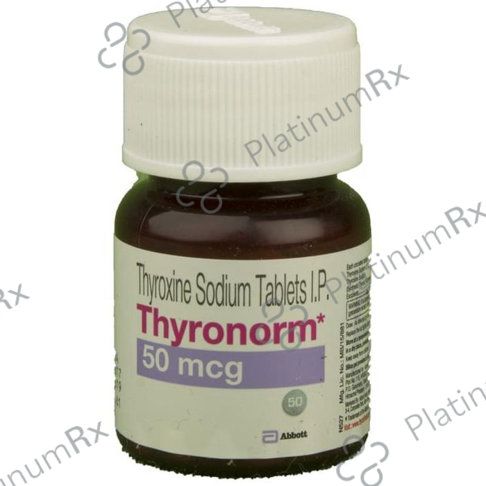 Thyronorm 50mcg Tablet 120s