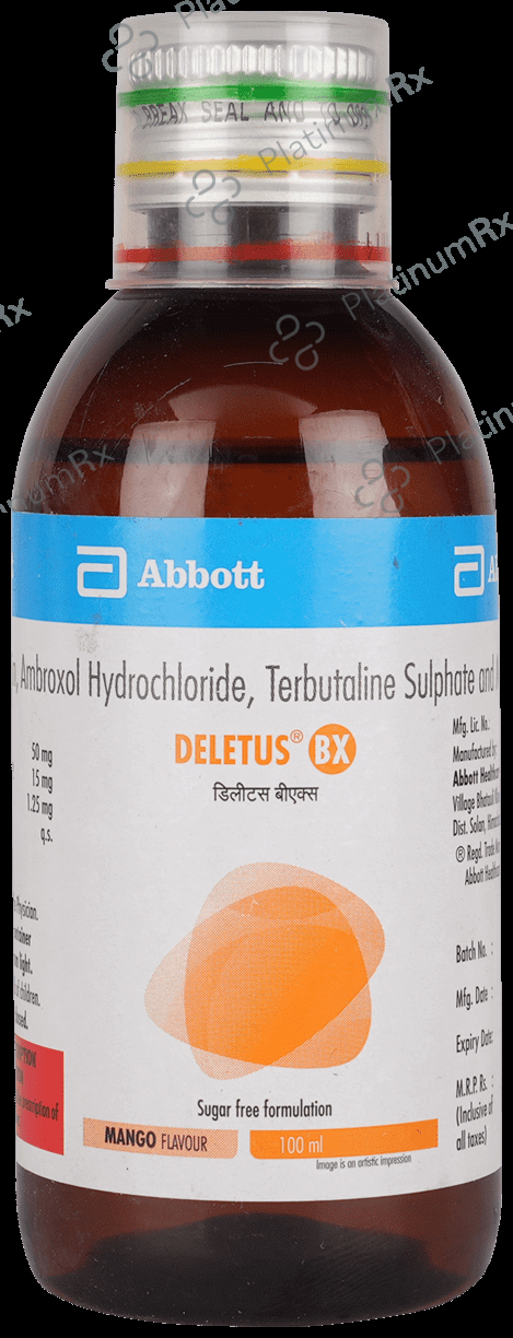 Deletus-BX Cough Expectorant