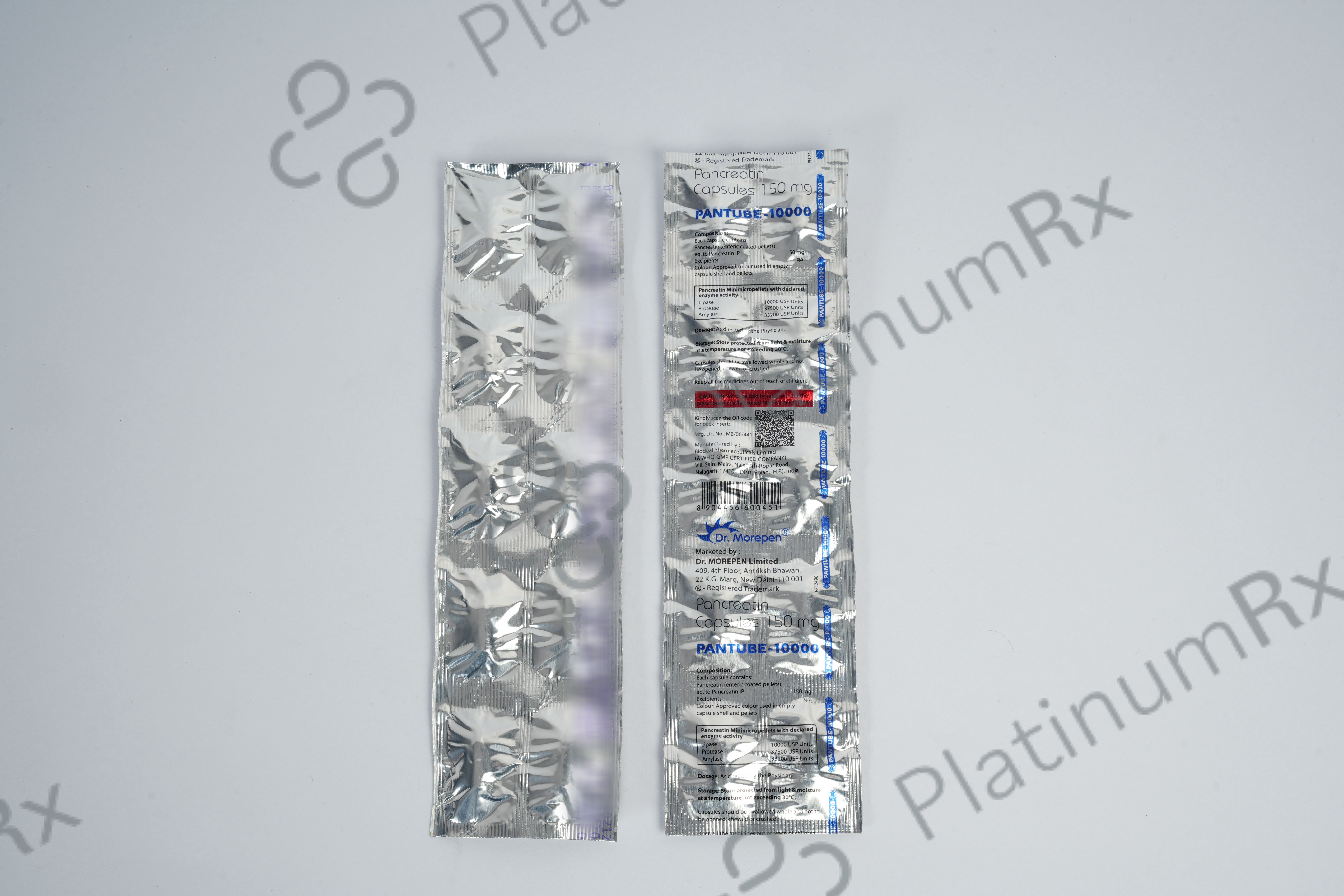 Pantube 10000 Capsule 10s