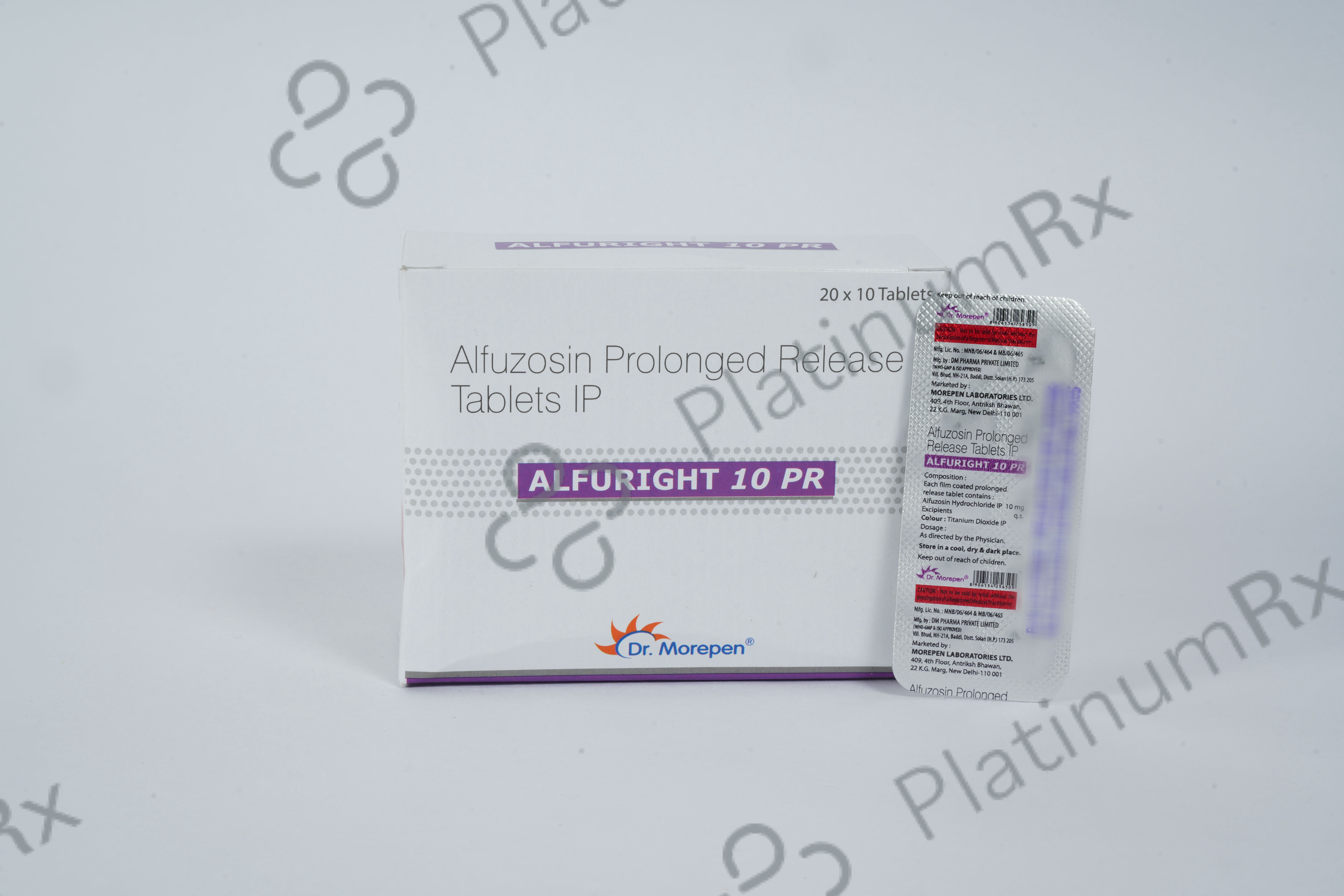 Alfuright 10mg PR Tablet 10s