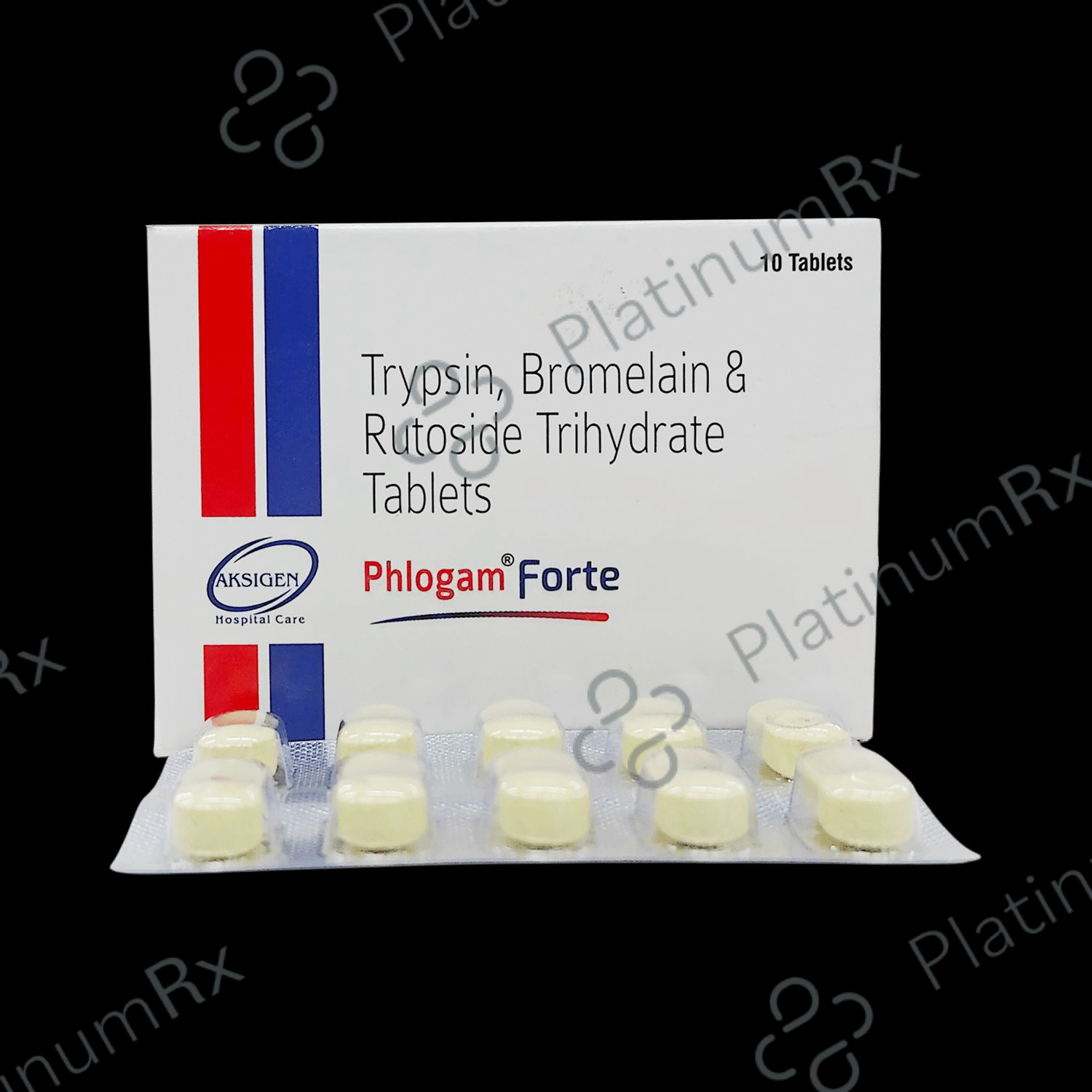 Phlogam Forte 180/96/200mg Tablet 10s