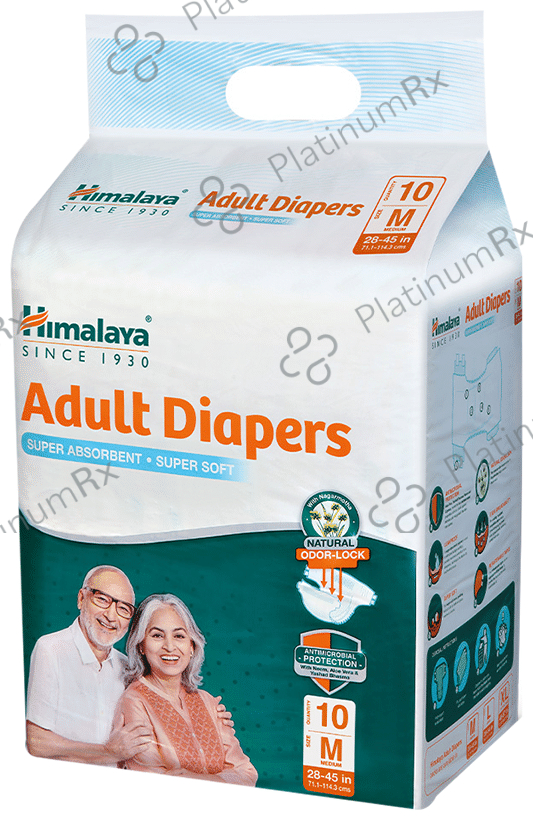 Himalaya Adult Diaper super absorbent super soft -Tape style Diaper Medium
