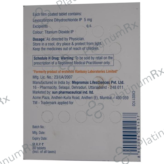 Teczine CP Tablet