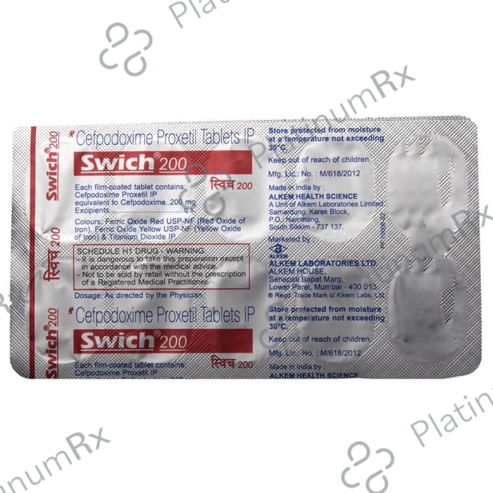 Swich 200mg Tablet 10s