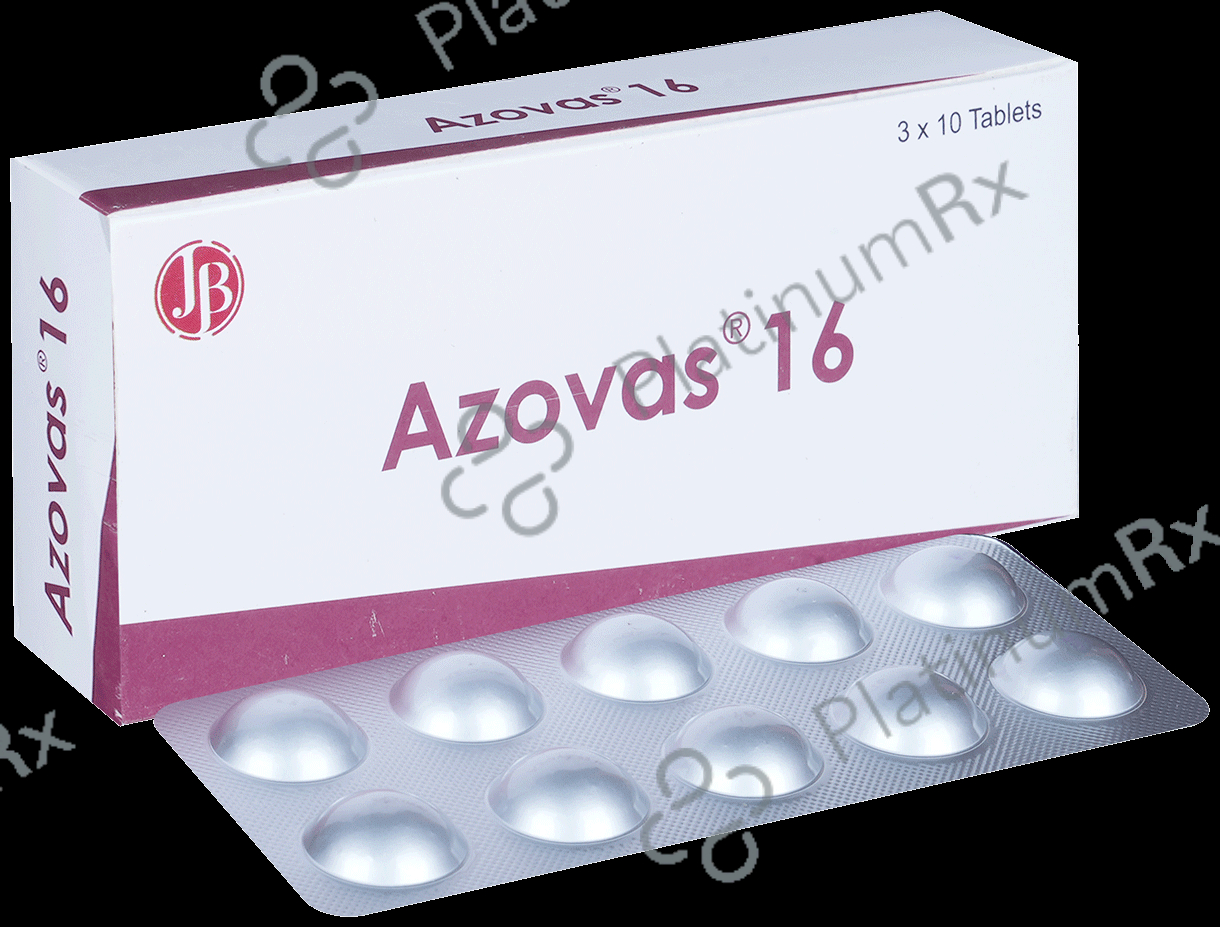 Azovas 16mg Tablet 10s