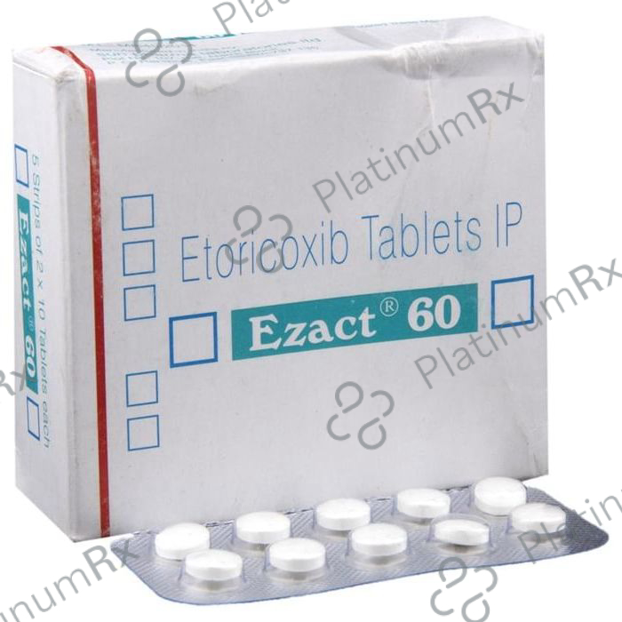 Ezact 60mg Tablet 10s