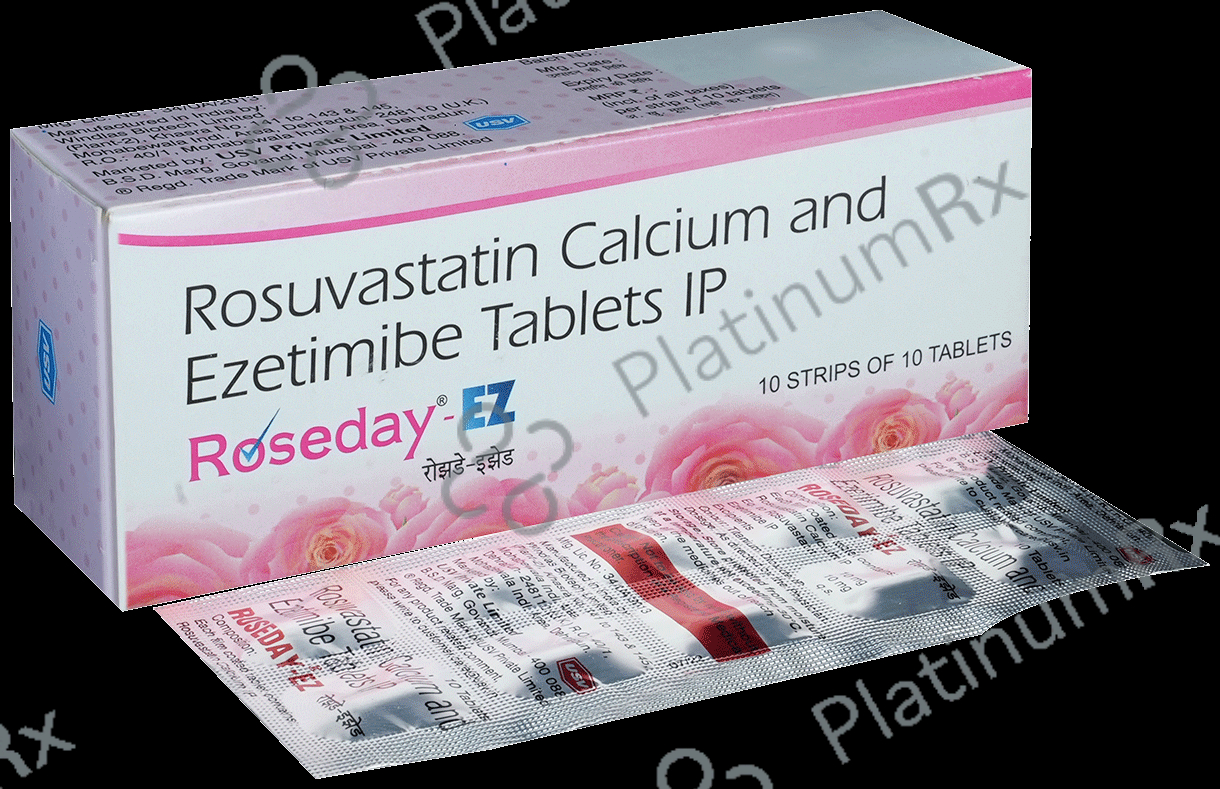 Roseday EZ 10/10mg Tablet 10s