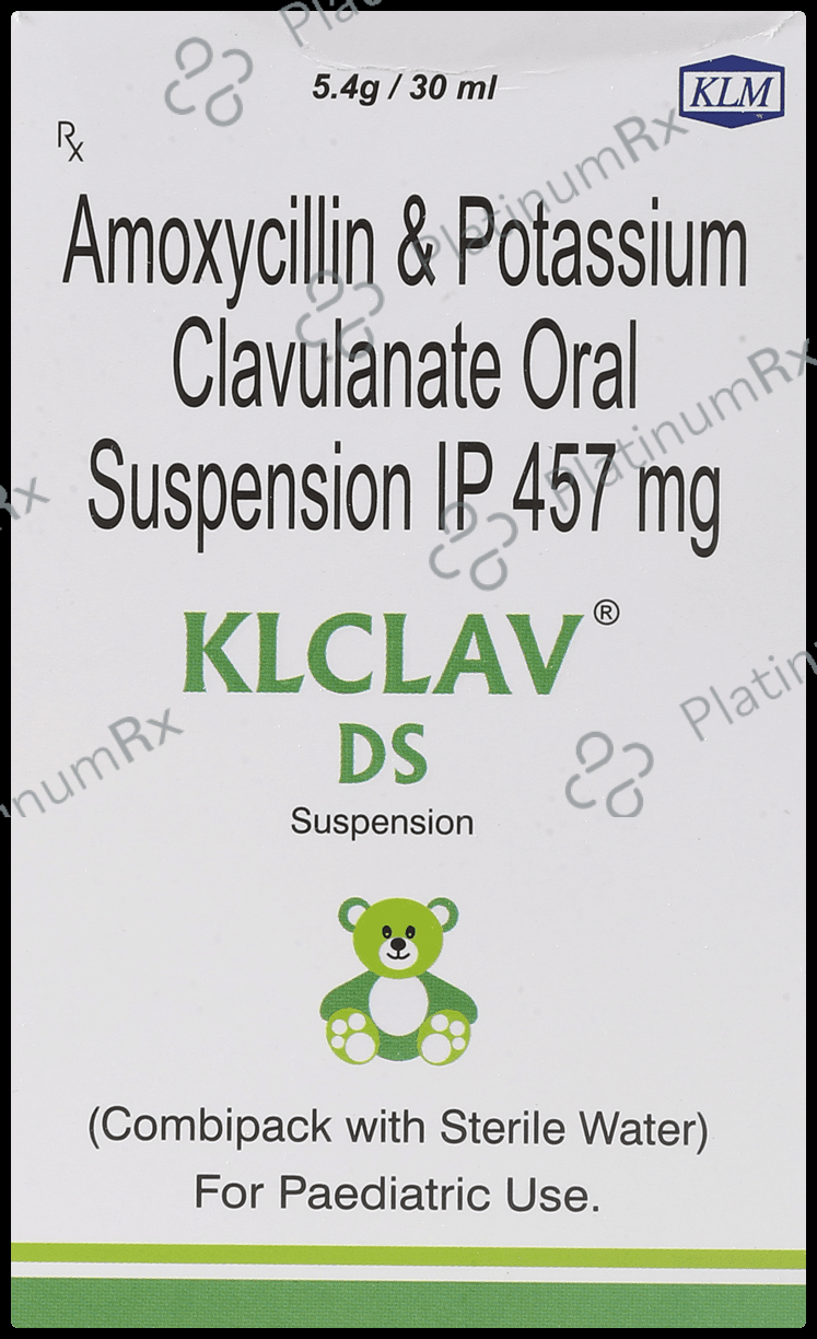 Klclav DS 457mg Oral Suspension 30ml