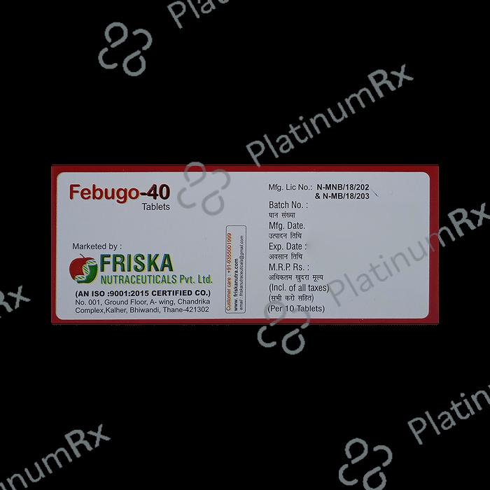 Febugo 40 Tablet