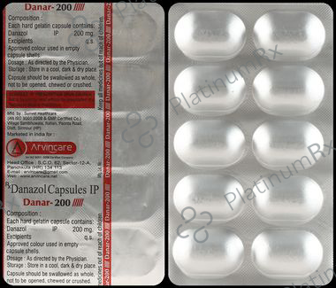 Danar 200mg Capsule