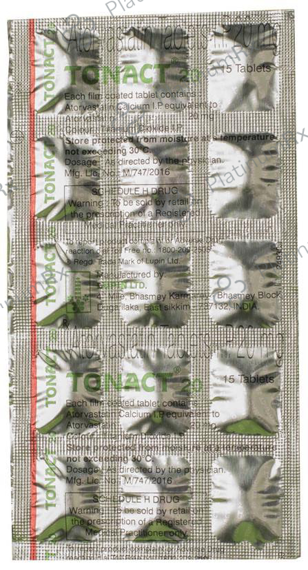 Tonact 20mg Tablet 15s