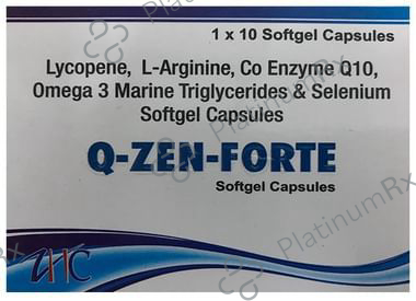 Q-Zen-Forte Soft Gelatin Capsule