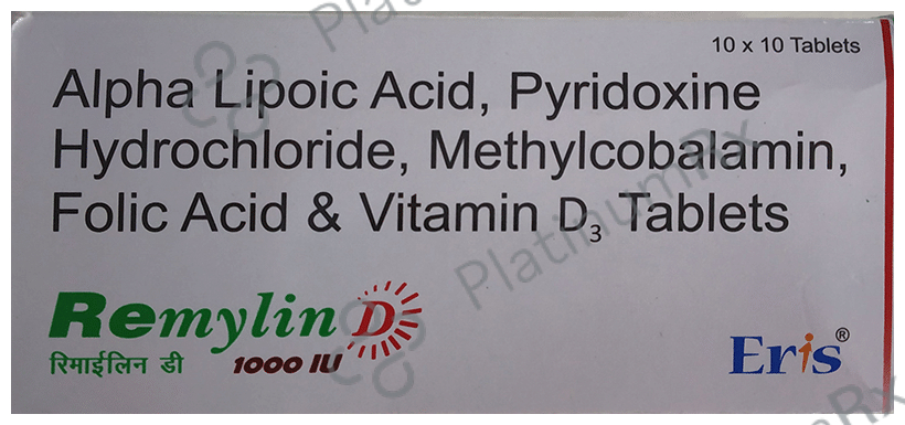 Remylin D 1000IU Tablet 10 Tablet