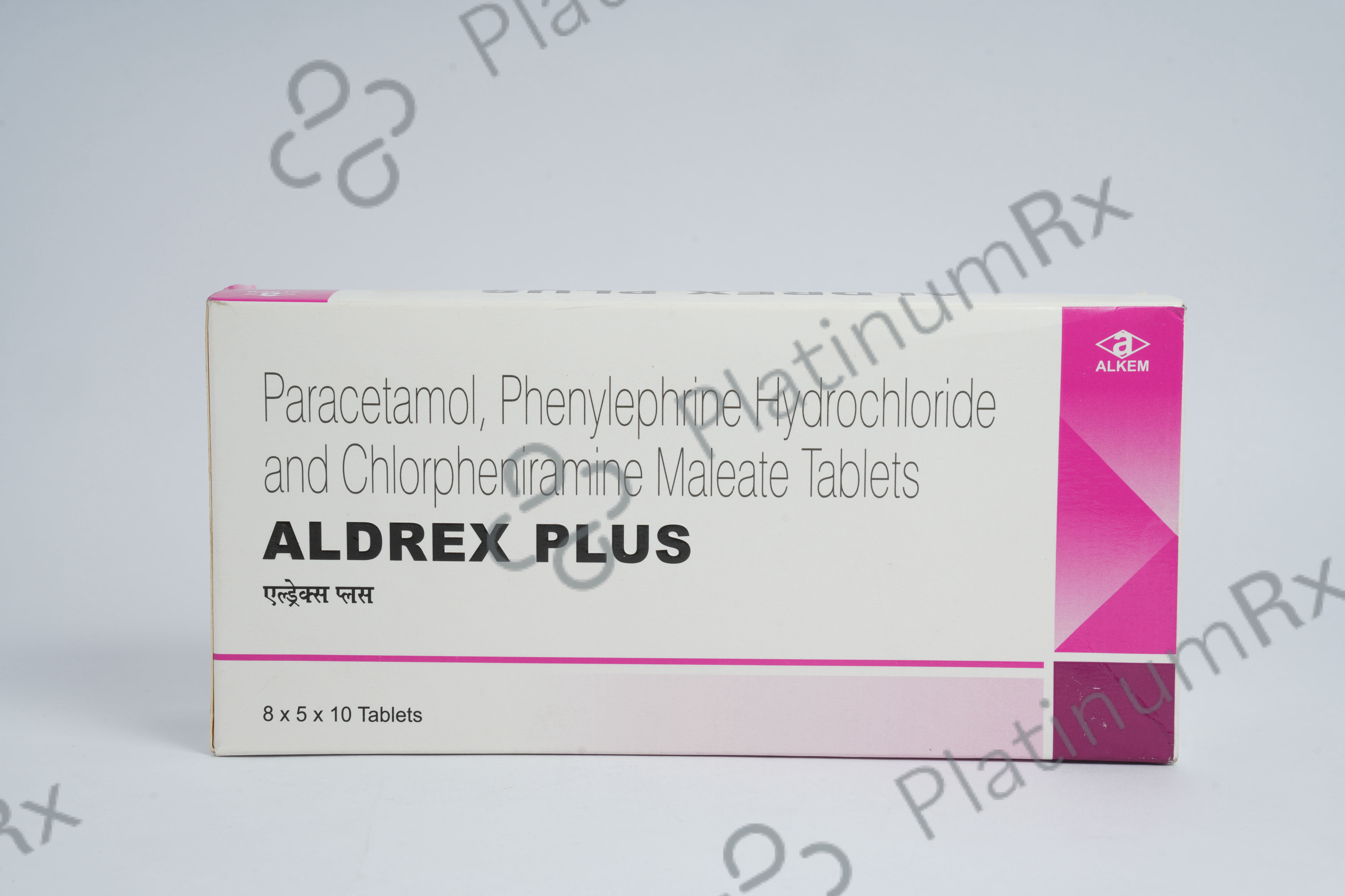 Aldrex Plus 2/500/10mg Tablet 10s