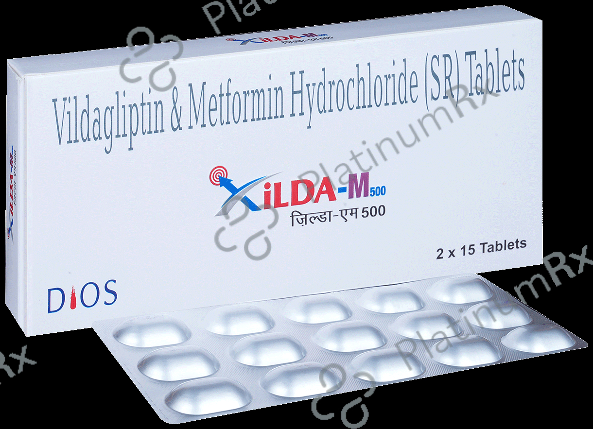Xilda-M 500mg/50mg Tablet