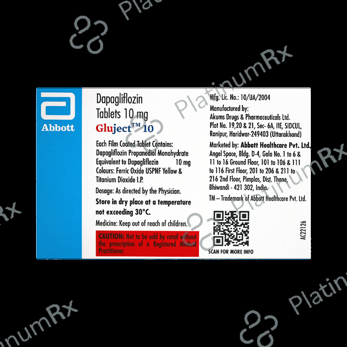 Gluject 10mg Tablet 15s
