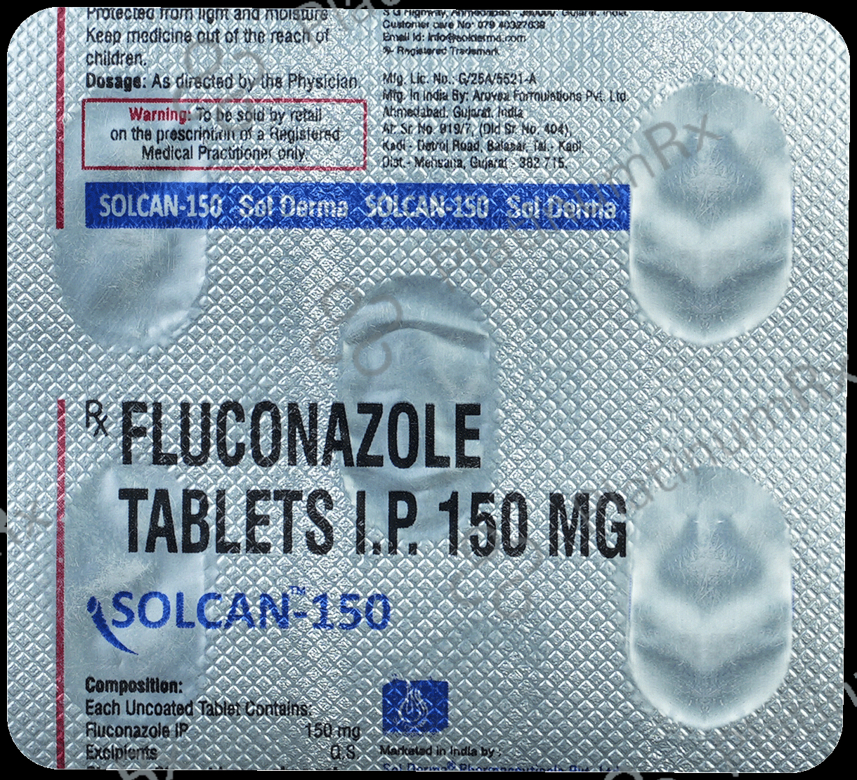 Solcan 150mg Tablet 4 Tablet