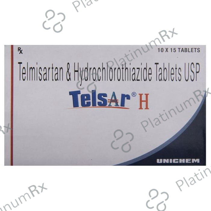Telsar H 40/12.5mg Tablet 15s
