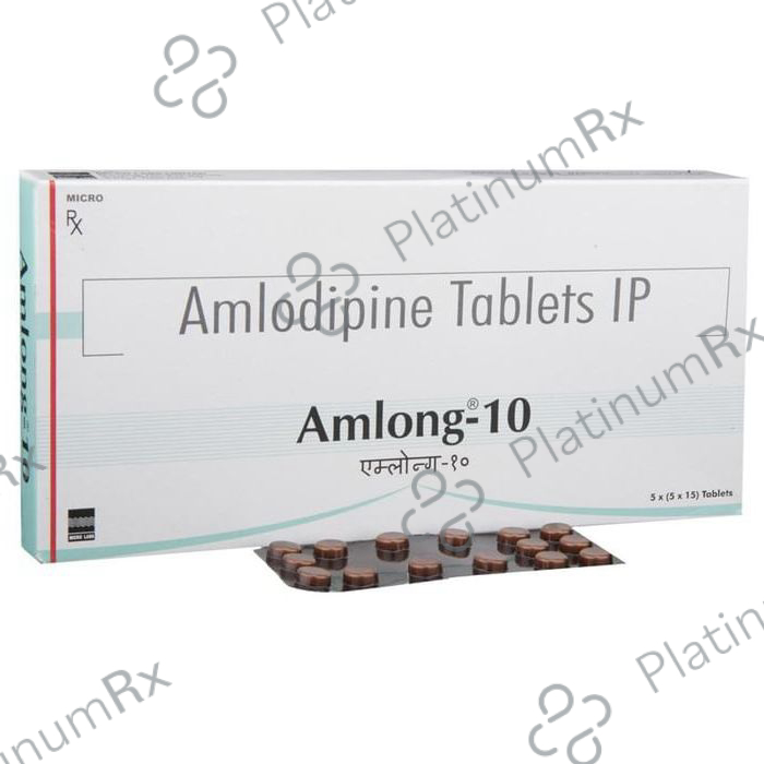 Amlong 10mg Tablet 15s