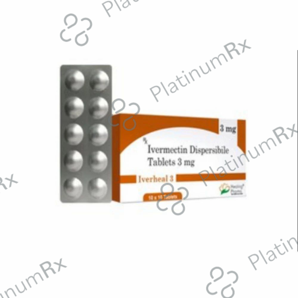 Iverheal 3mg Tablet 10s